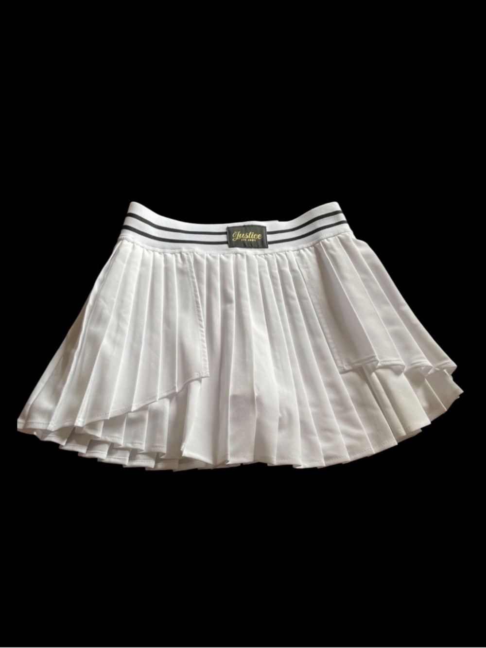 Justice Sz 10 Pleated Active Skirt